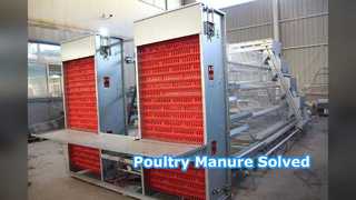 Poultry Manure Dryer System 20 Year Life